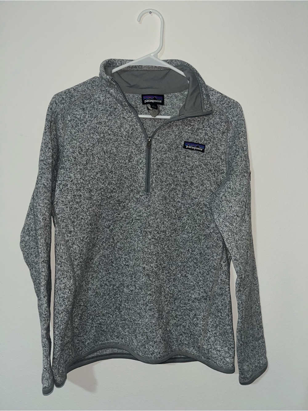 Patagonia Women's Heather Gray Better Sweater Size Medium